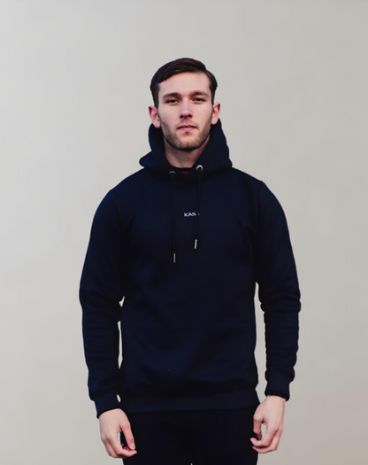 Sweat à capuche bleu stylé avec des designs cools