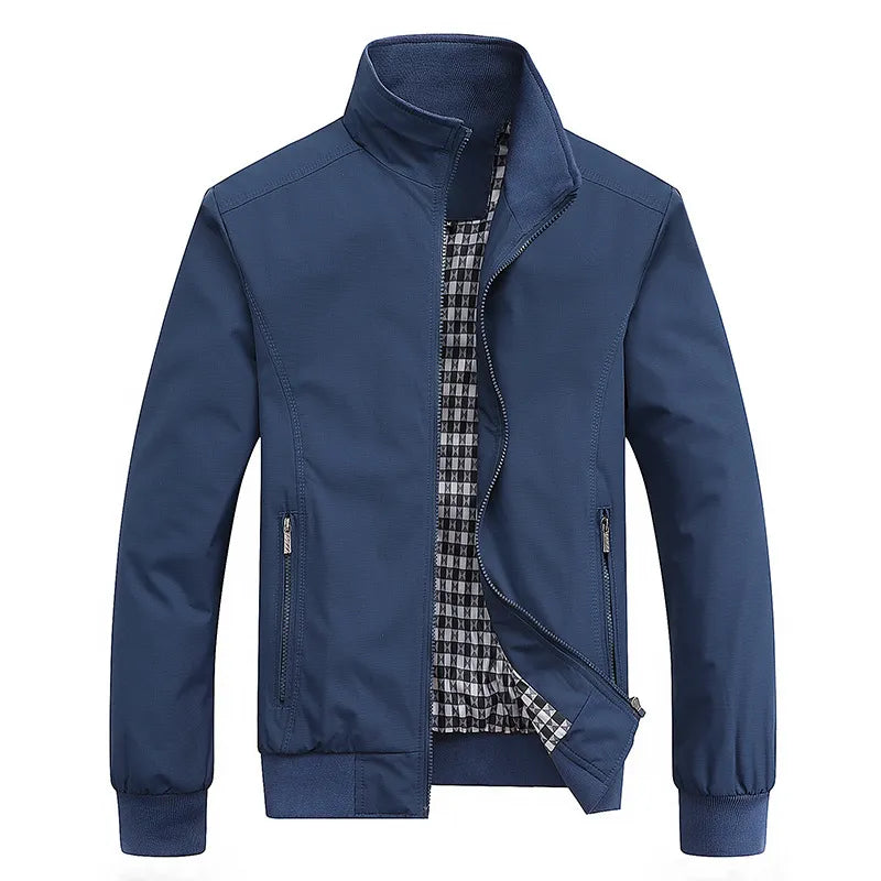 Veste homme design moderne avec fermeture éclair