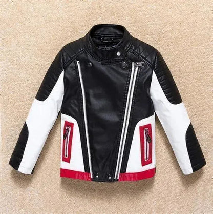 Blouson en cuir tendance pour jeunes