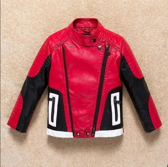 Blouson en cuir tendance pour jeunes