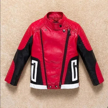 Blouson en cuir tendance pour jeunes