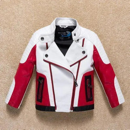 Blouson en cuir tendance pour jeunes