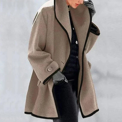 Trench-coat d'automne classique pour femme
