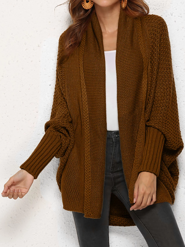 Gilet chic coupe chauve-souris pour femme