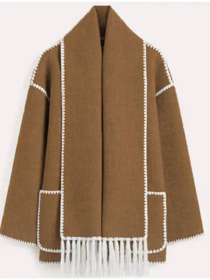 Veste d'hiver élégante pour femme, moderne