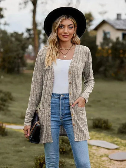 Cardigan élégant en maille pour femme