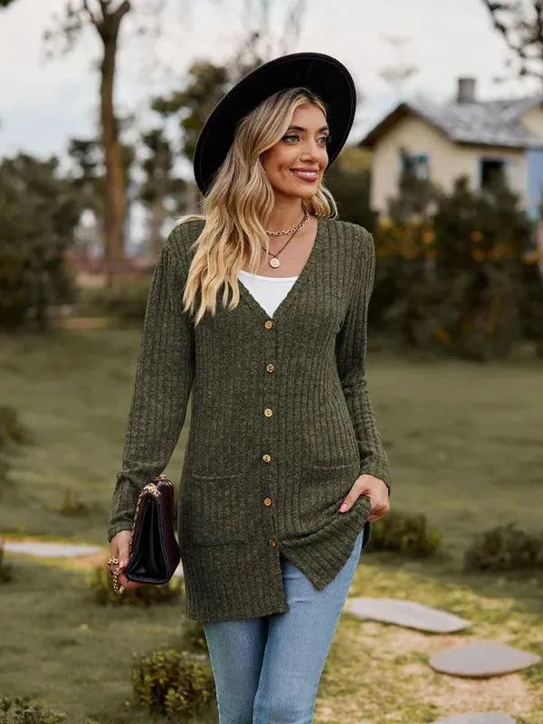 Cardigan élégant en maille pour femme