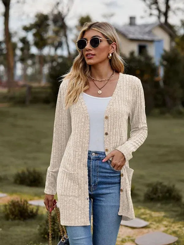 Cardigan élégant en maille pour femme