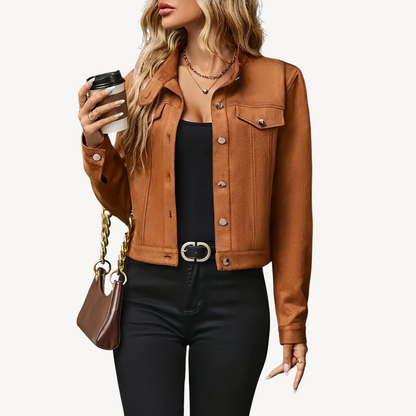 Veste en jean moderne pour femme