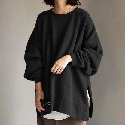 Pull over-sized confortable pour femme