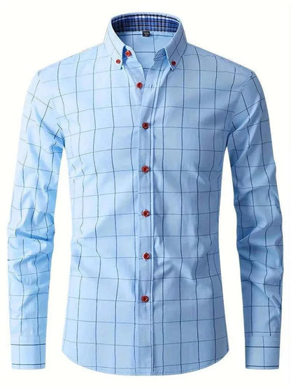 Chemise Business Homme Élégante Coupe Slim