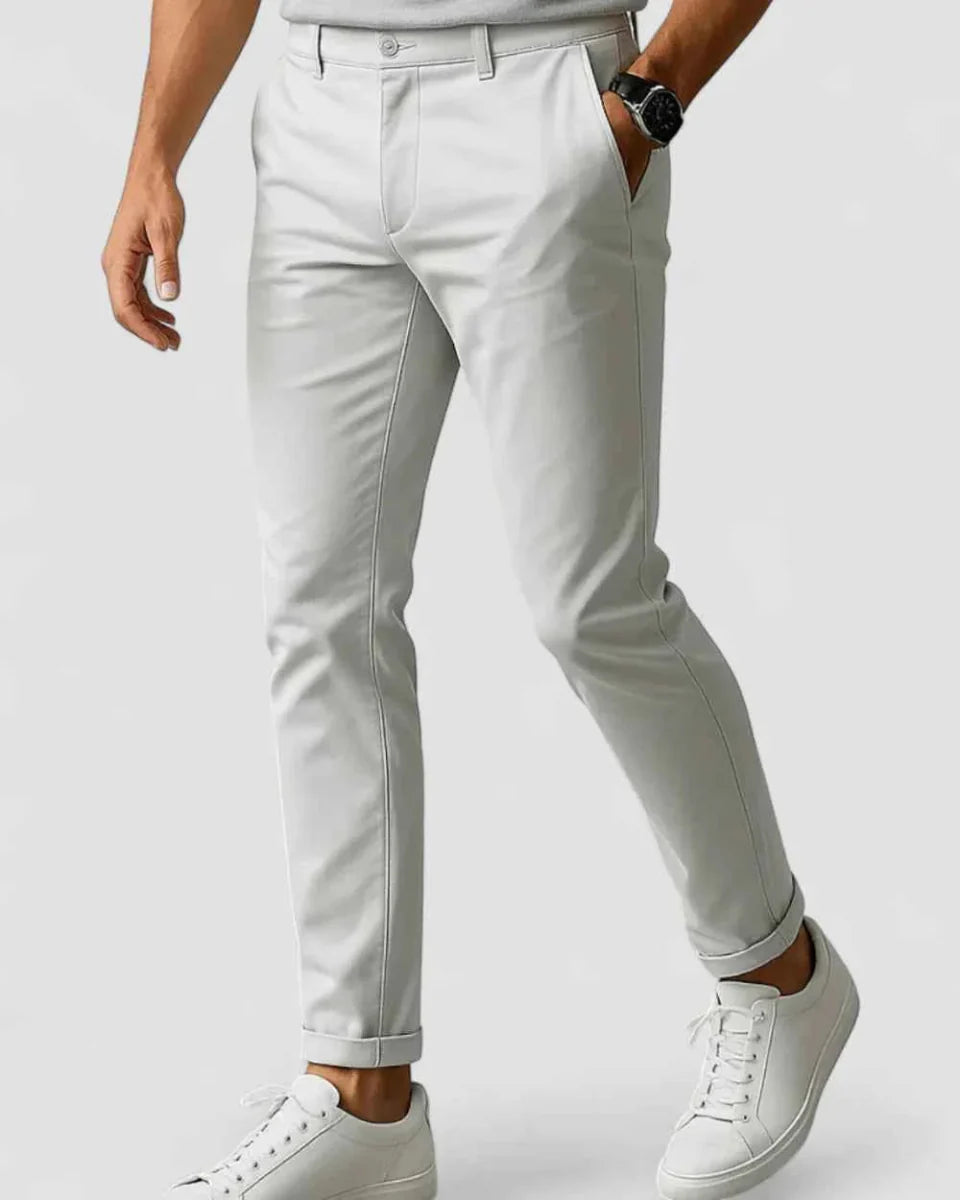 Pantalon de Costume Homme Élégant Slimfit