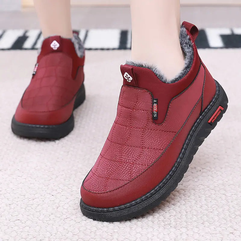 Bottes d'hiver pour femmes Confortables Orthopédiques
