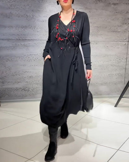 Tenue élégante | Uni avec cravate