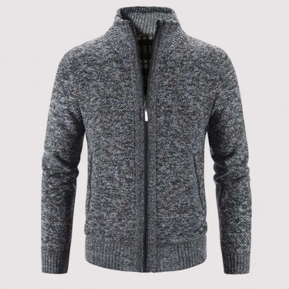 Cardigan en laine pour homme, chaud et confortable
