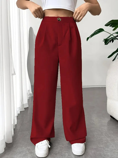 Lily - Pantalon Élégant Large pour Femmes