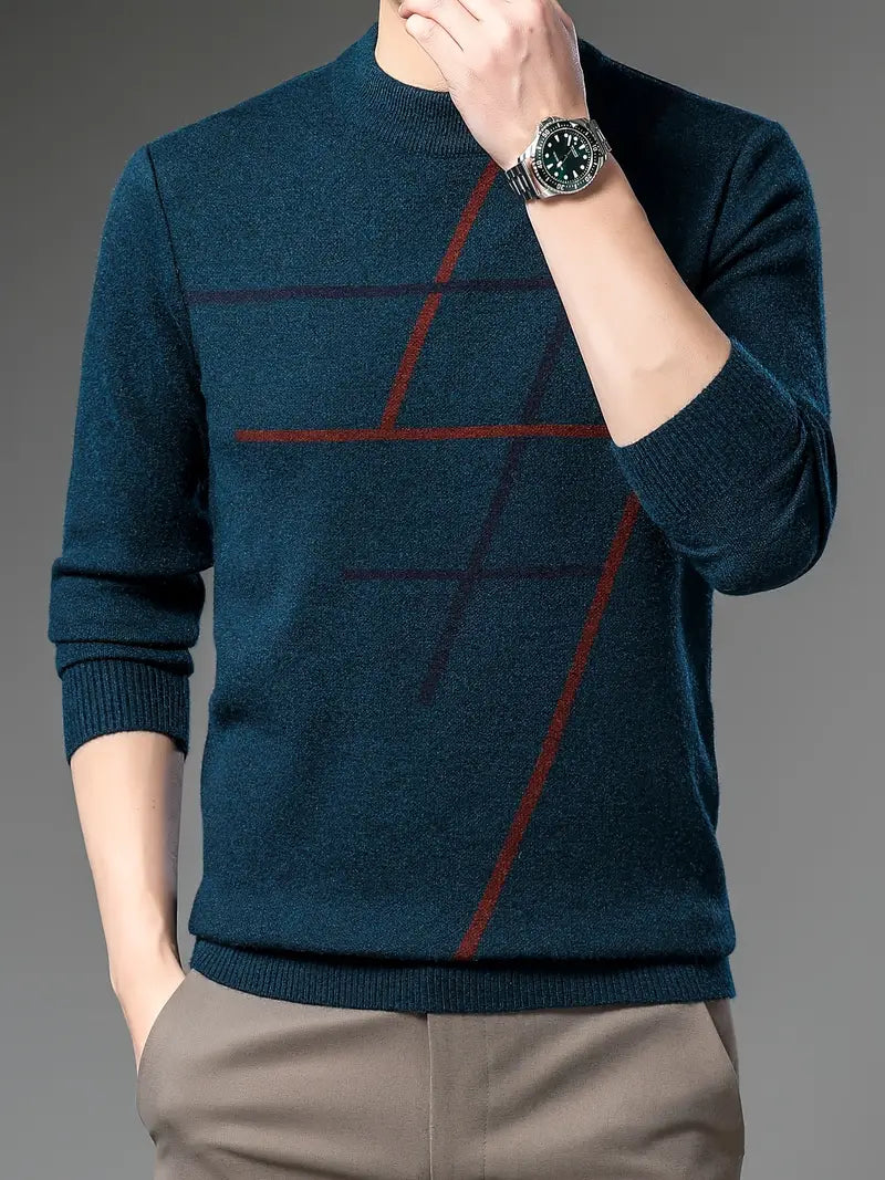 Felix - Pull col rond confortable pour homme