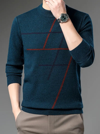 Felix - Pull col rond confortable pour homme