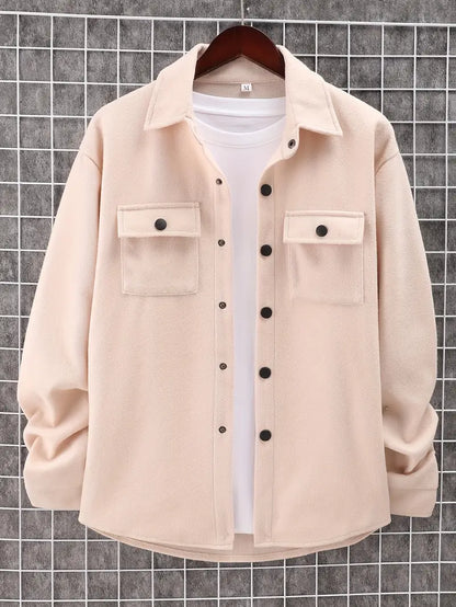 Veste homme avec poches poitrine design tendance