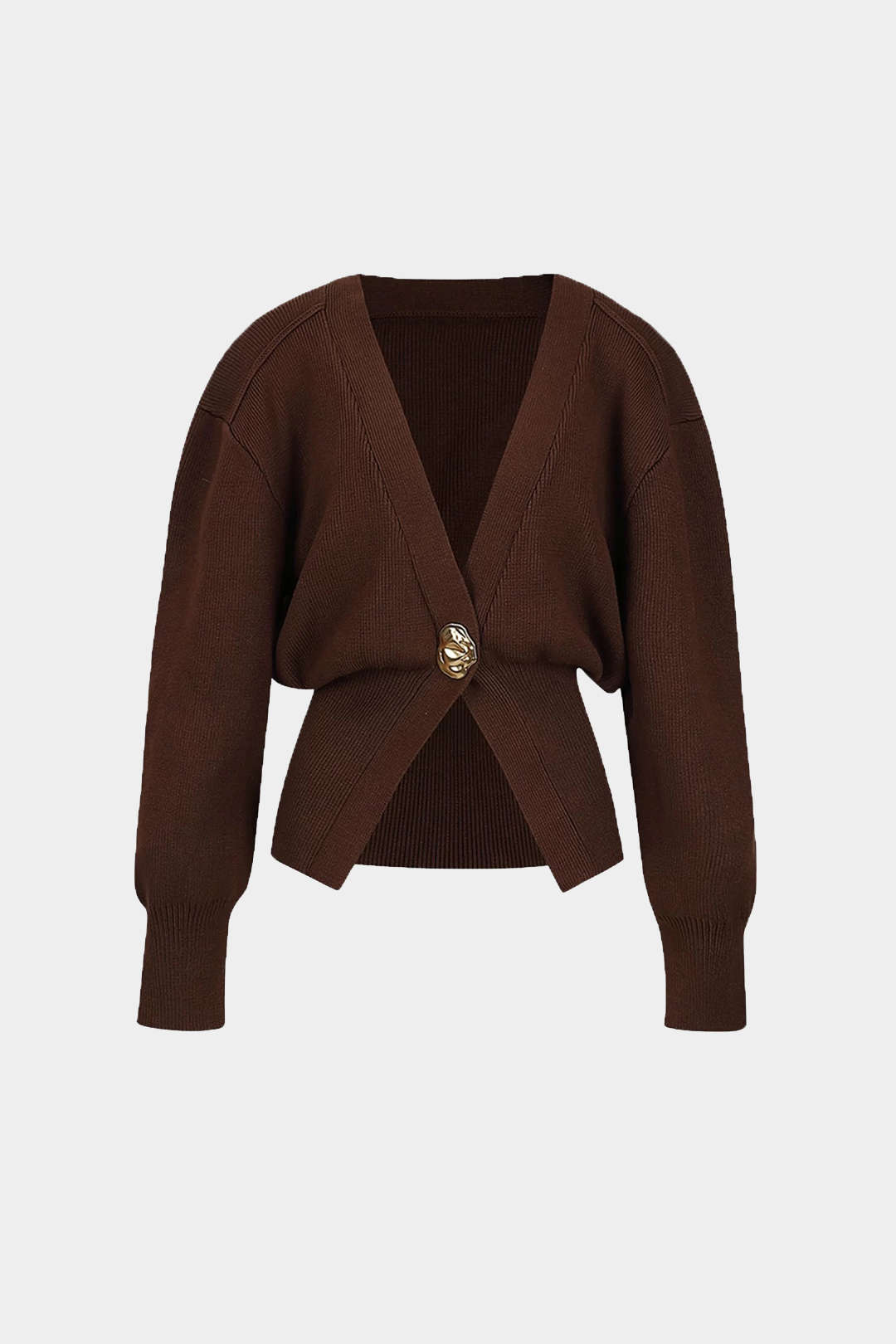 Pull pour femme Cardigan col en V moderne