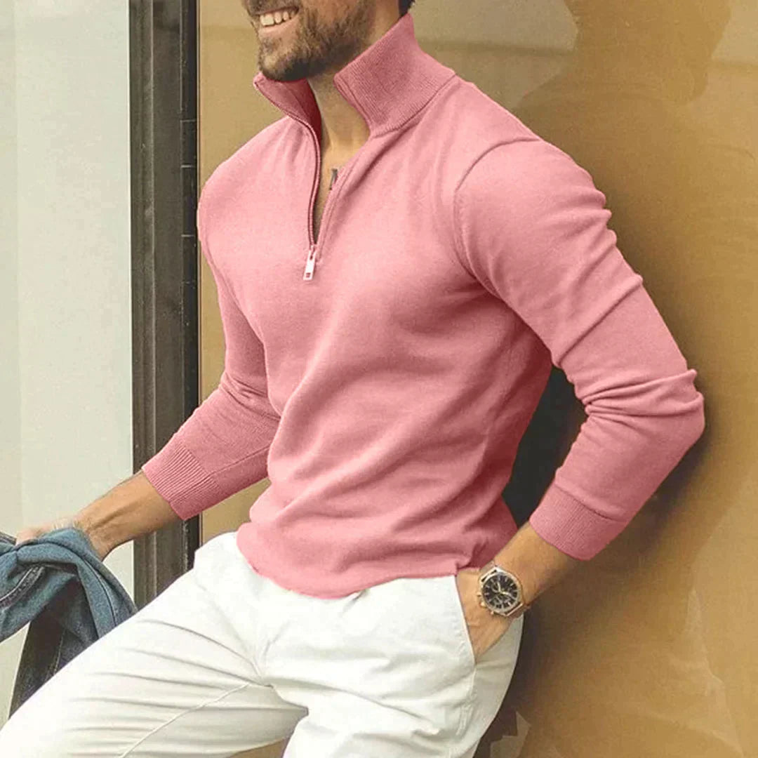 Pull pour hommes en laine Mérinos chaude