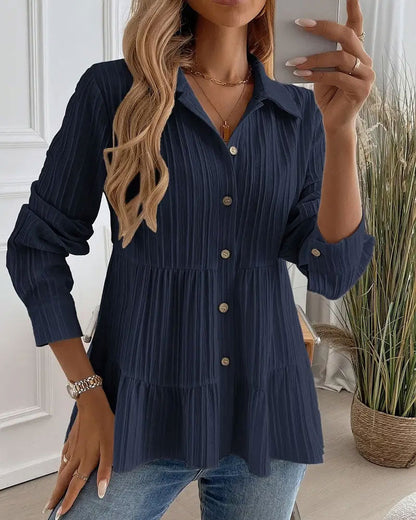 Élégante blouse cintrée pour femme