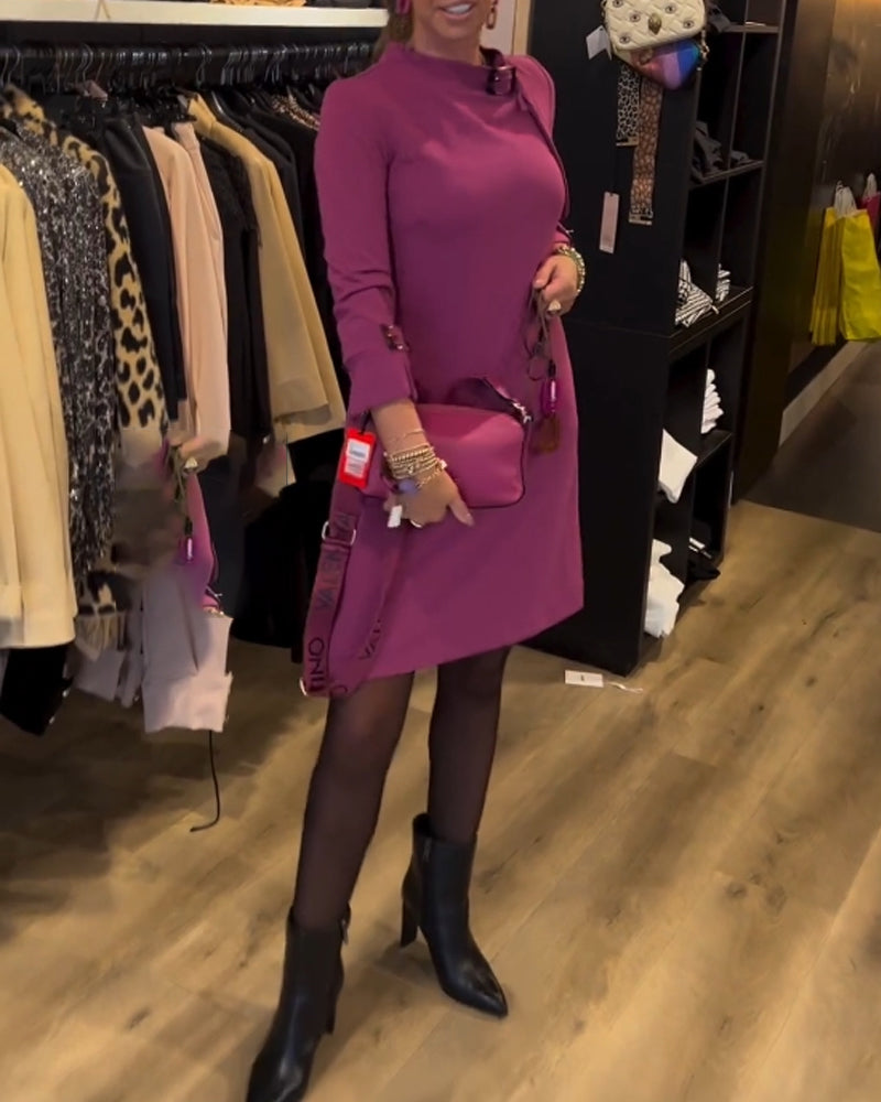 Robe d'été élégante Col rond