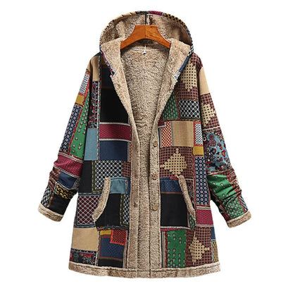 Veste à capuche rétro style classique