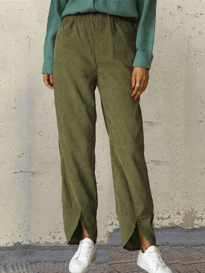 CHRISTA - Pantalon Mode Élégant Décontracté
