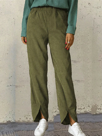 CHRISTA - Pantalon Mode Élégant Décontracté