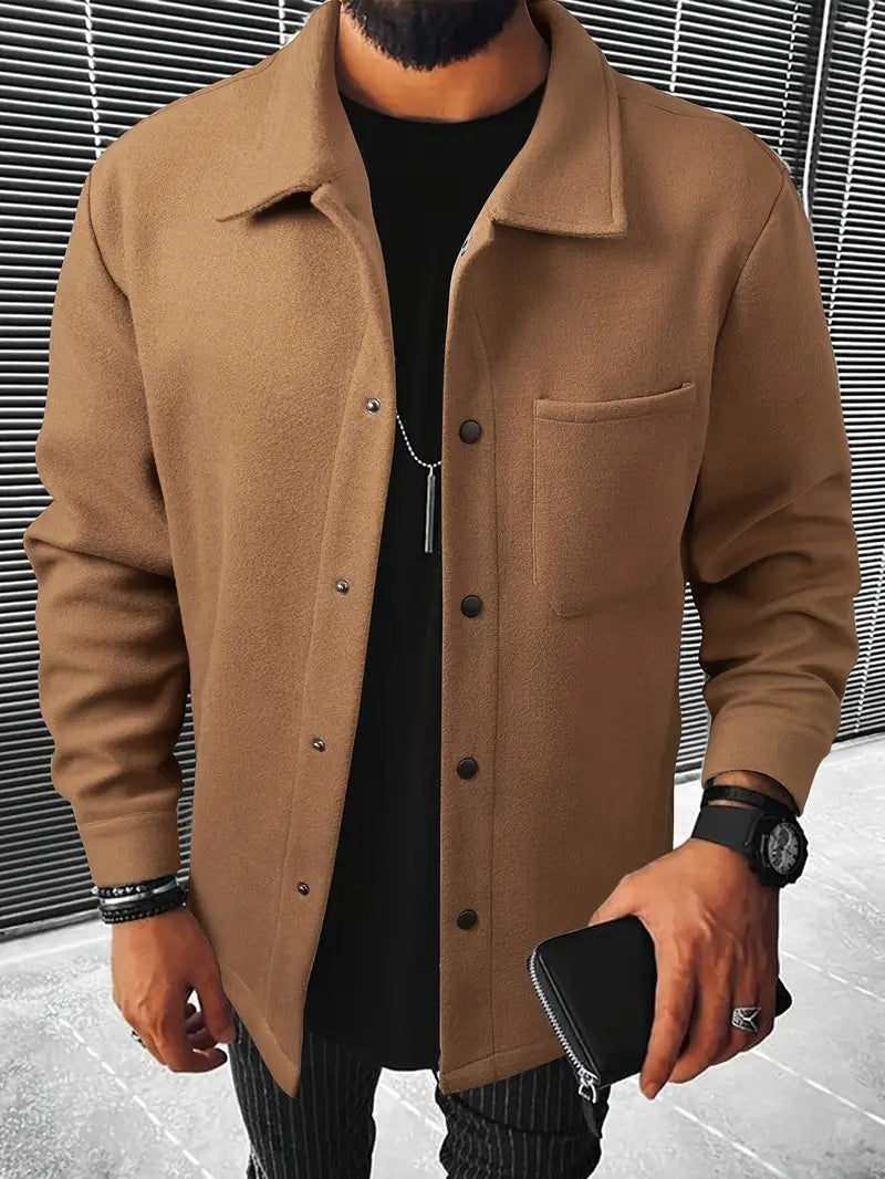 Manteau matelassé moderne pour homme style décontracté