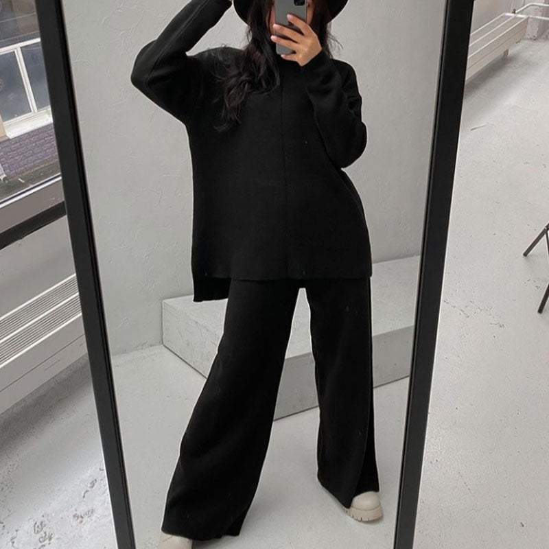 Ensemble Mode Hiver : Pull et Pantalon Chauds