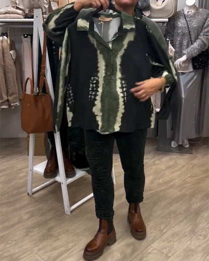 Robe rétro femme bicolore manches longues