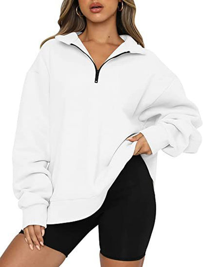 Sweat-shirt pour femme avec col Modern