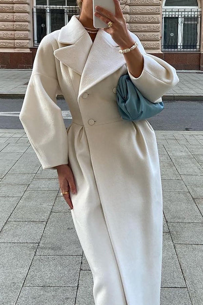 Manteau femme croisé Élégance moderne