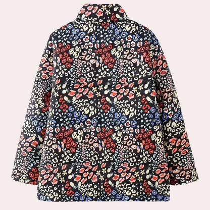 Lange Damenpuffjacke Warm und Bequem - IdealeKleiden