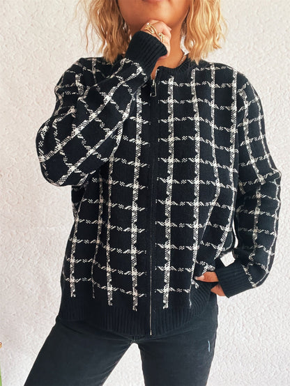 Manteau d'hiver pratique avec poches pour femme