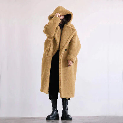 Manteau d'hiver femme chaud élégant
