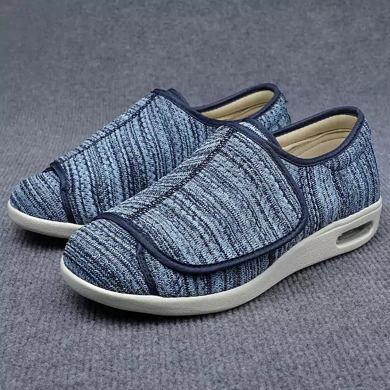 Chaussures confortables à scratch pour seniors