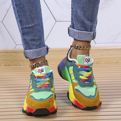 Chaussures orthopédiques colorées