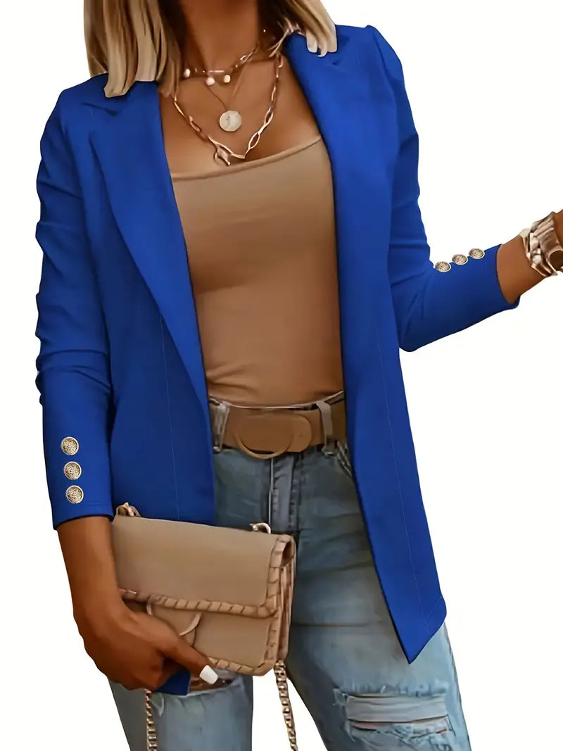 Fiona - Blazer à manches longues chic pour le printemps