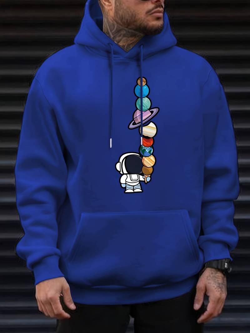 Sweat à capuche Astronaute Homme Modern Galactic