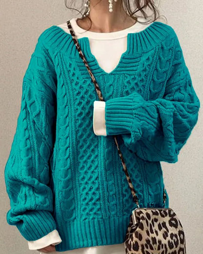 Pull doux, chaud et élégant
