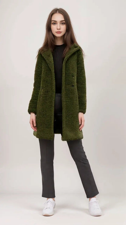 Veste Teddy Douce et Chaude