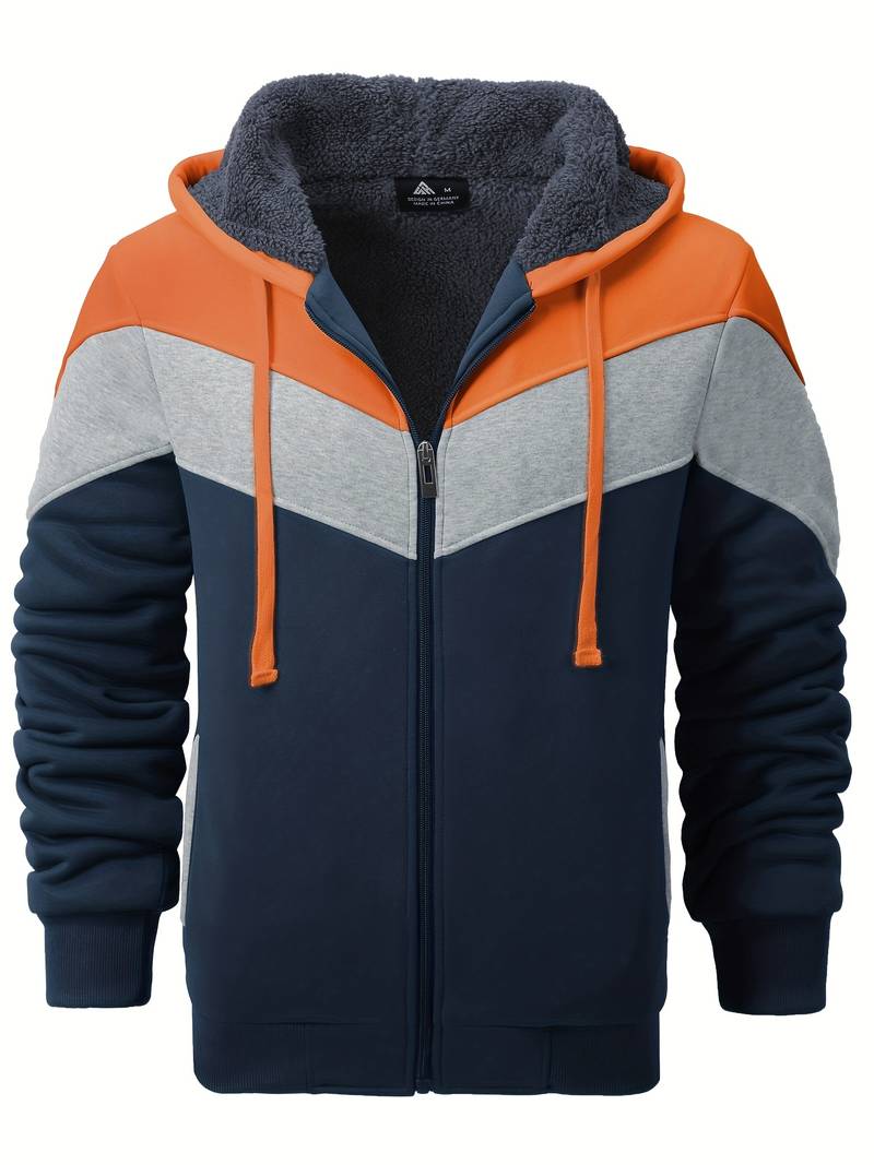 Veste Homme Manches Longues 3 Couleurs Tendance