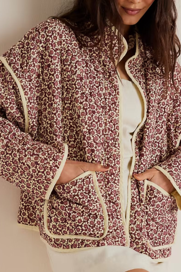 Cardigan ample tendance avec poches fines