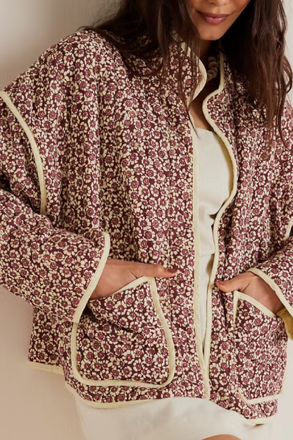 Cardigan ample tendance avec poches fines