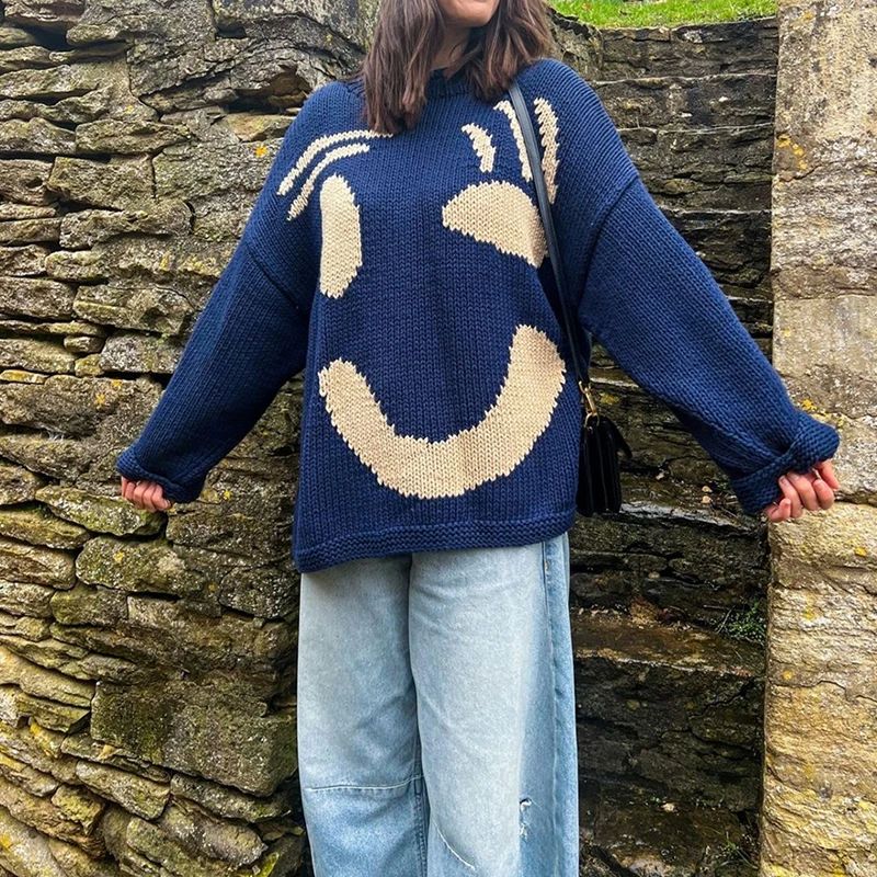 Pull style bohème Confortable