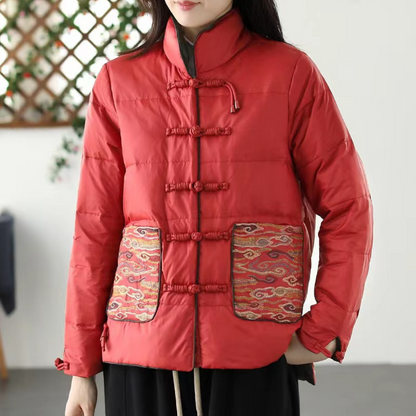 Élégante veste d'hiver pour femmes, design classique