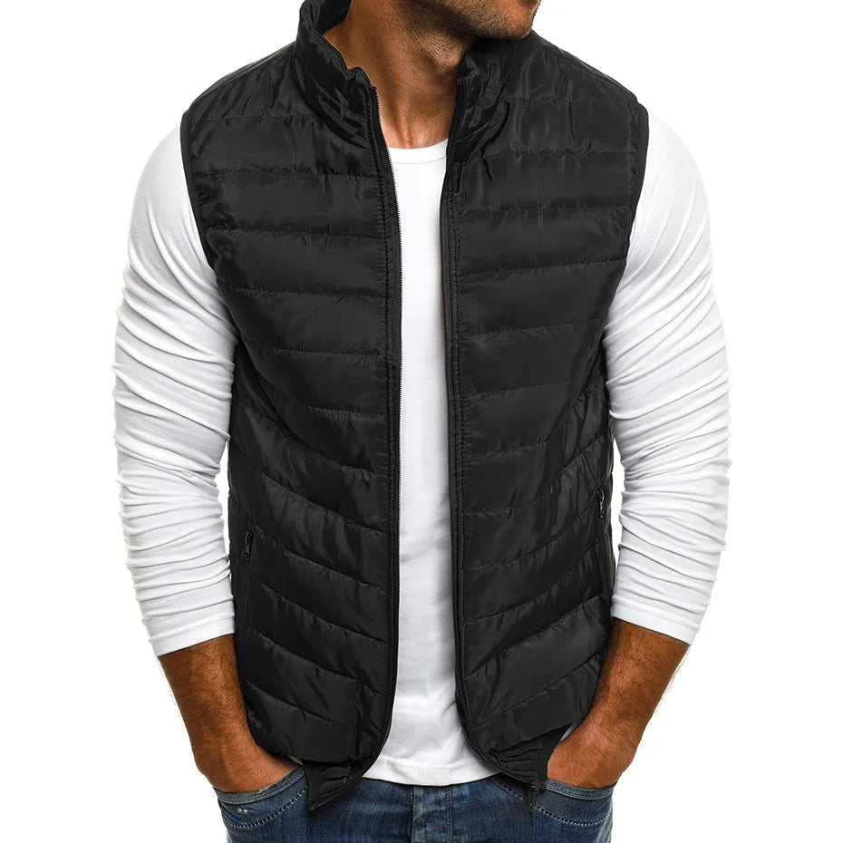 Gilet homme élégant matelassé moderne